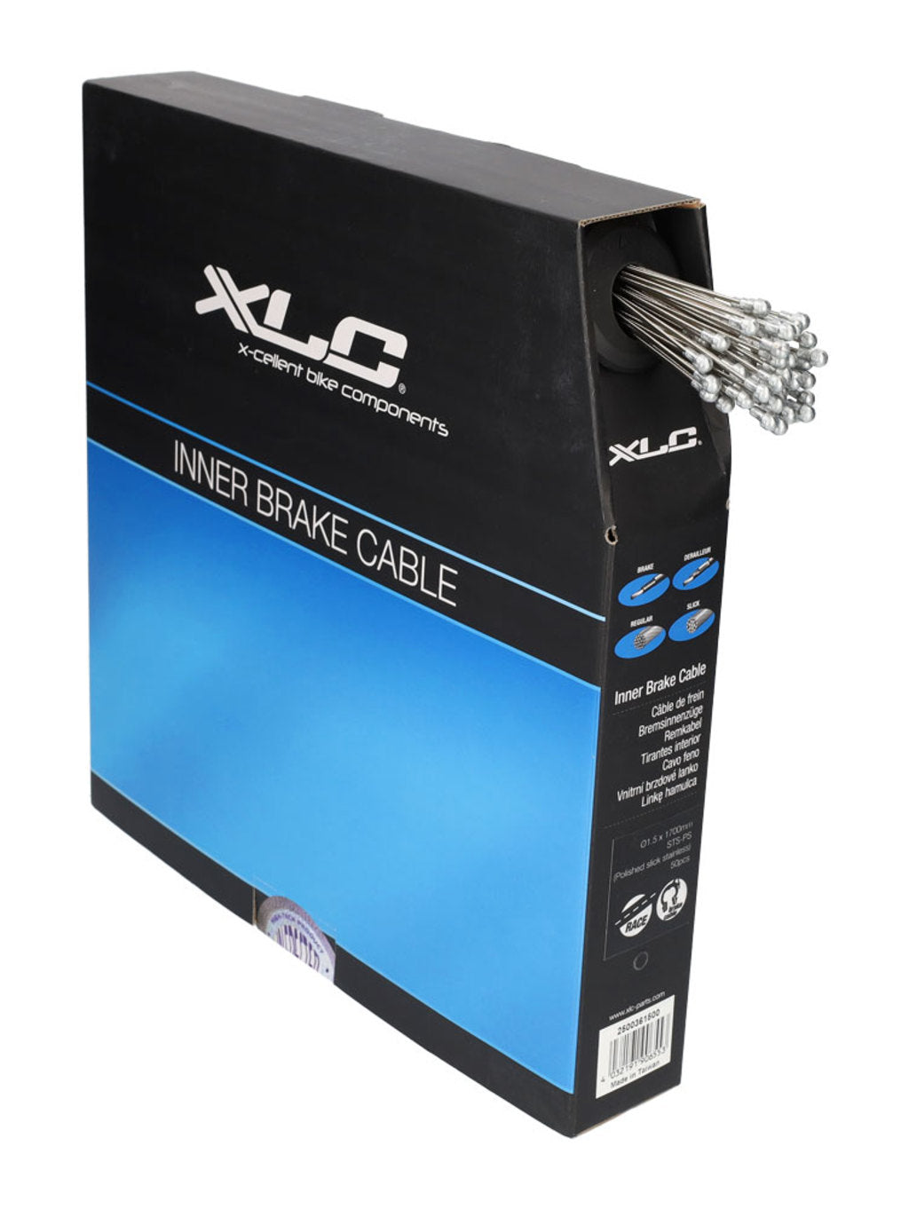 XLC kabel wp bremse indvendig race 1,5x1700 tef ds a 50