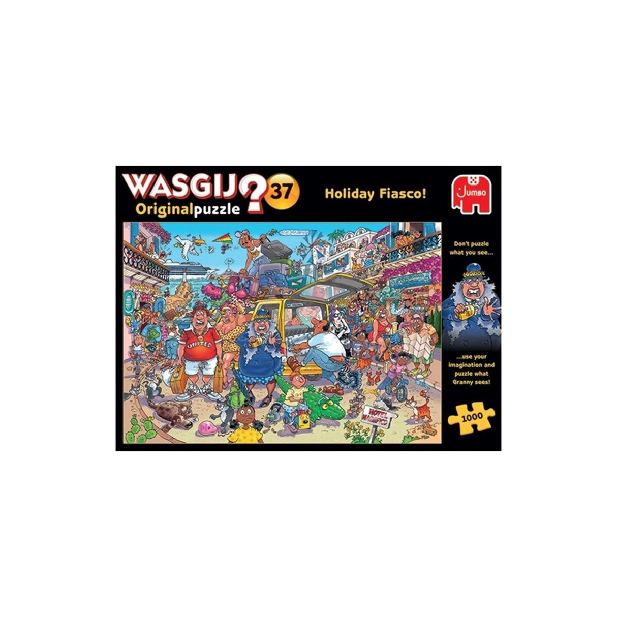 Jumbo wasgij puslespil original 37 1000 stk