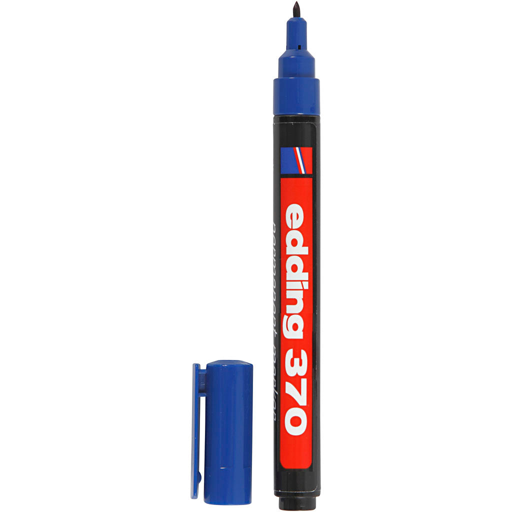 Https: www.cchobby.nl edding-370-pen-line-thickness-1-mm-blue-1-piece