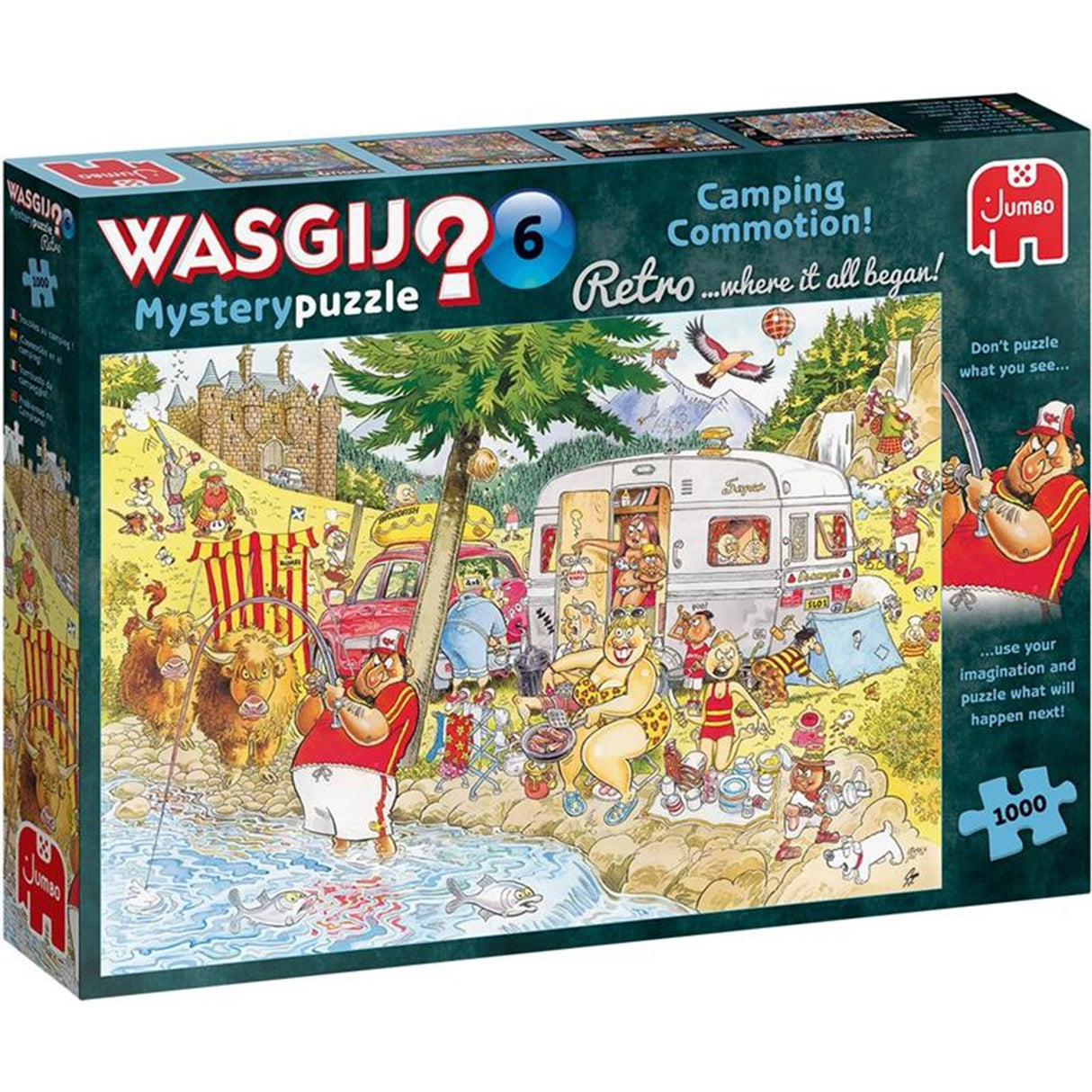 Jumbo wasgij retro mystery 6 - 1000 stk