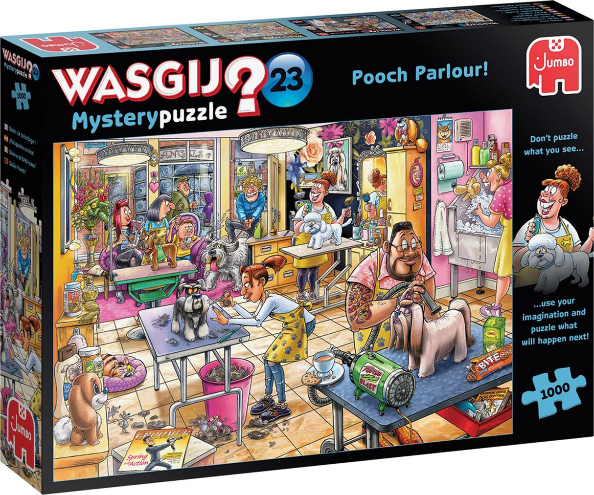 Jumbo wasgij puslespil mysterium 23 1000 stk