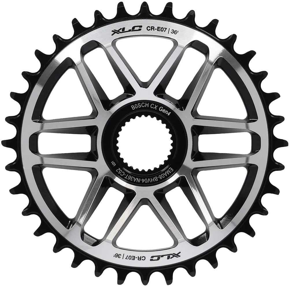 XLC CR-E07 Direct Mount kædering til Bosch Gen. 4 | 36 vinduer