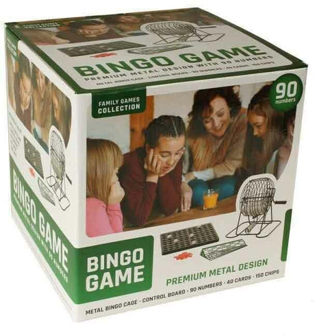Cilgro metal bingohjul med 90 numre