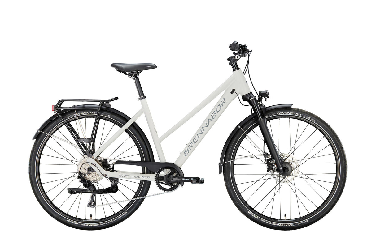 Brennabor trekkingcykel t-60 mod. 22 cykel brændab. t-60 28 50 trapper. 18 sp grå grå