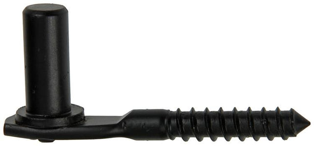 1014504 - skruekrog til luge sort dia 16 mm | 10 stk