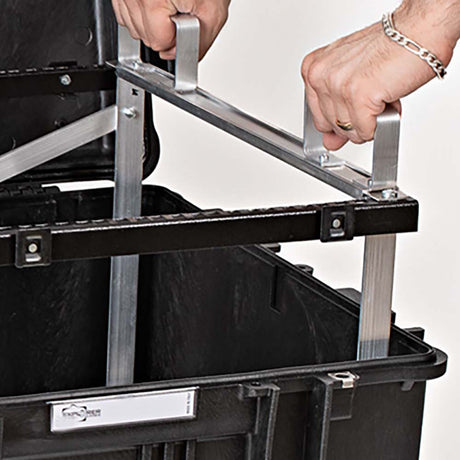 Explorer kufferter vandtæt rack ramme trolley kuffert 5140-b6u