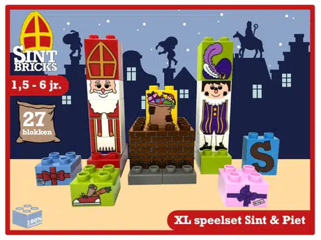 Sintbricks Sint Bricks bygger din egen Sint og Piet XL