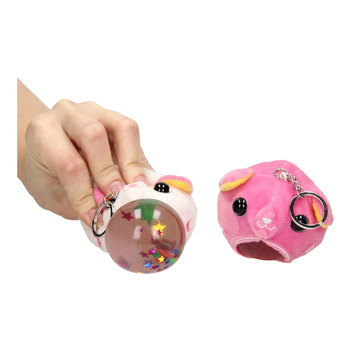 Johntoy squishy nøglering bløde dyr
