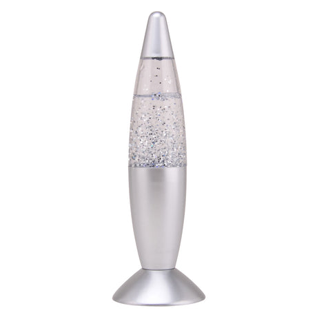 Johntoy lavalampe glitter med lys