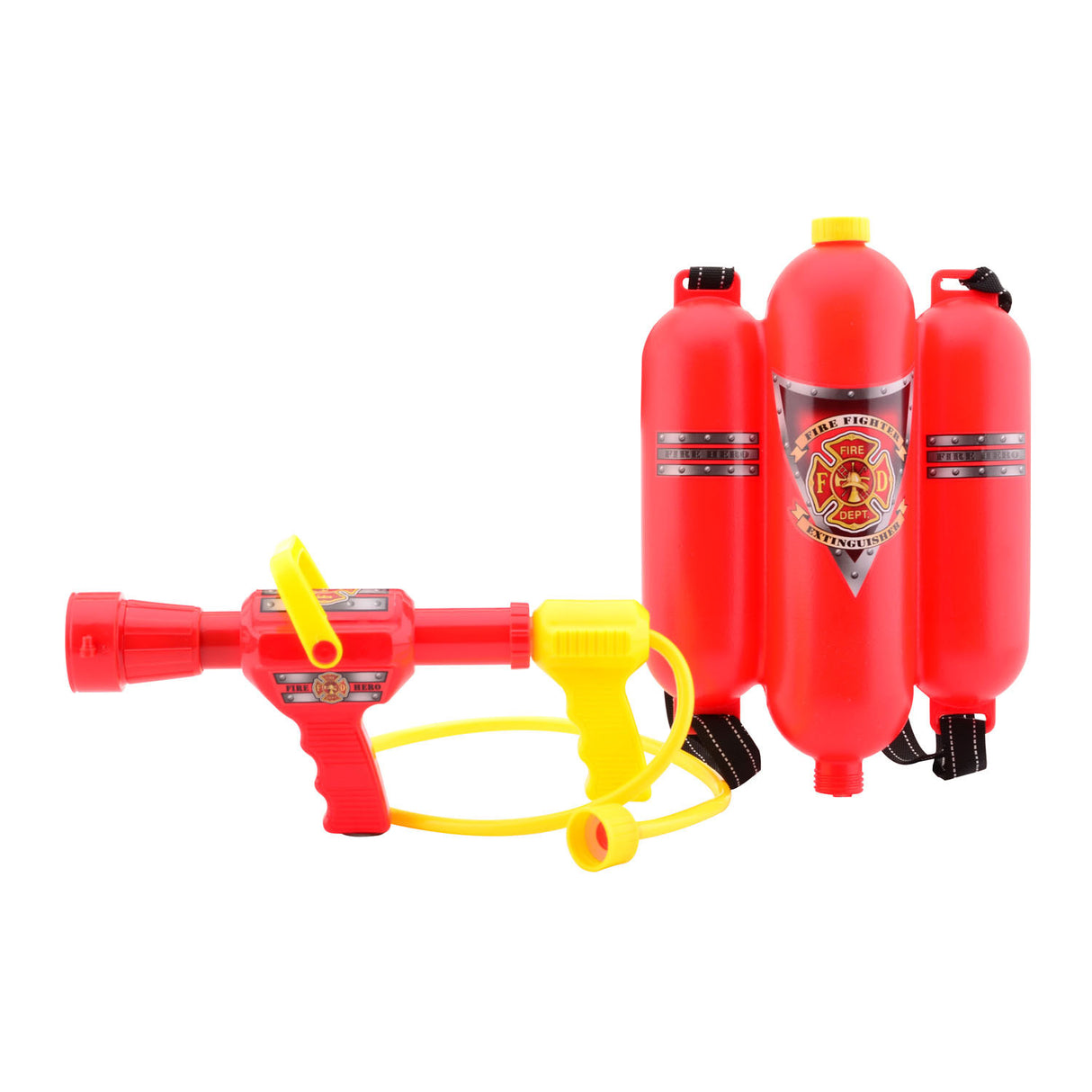 Johntoy Fire Department Water Pistol med tank