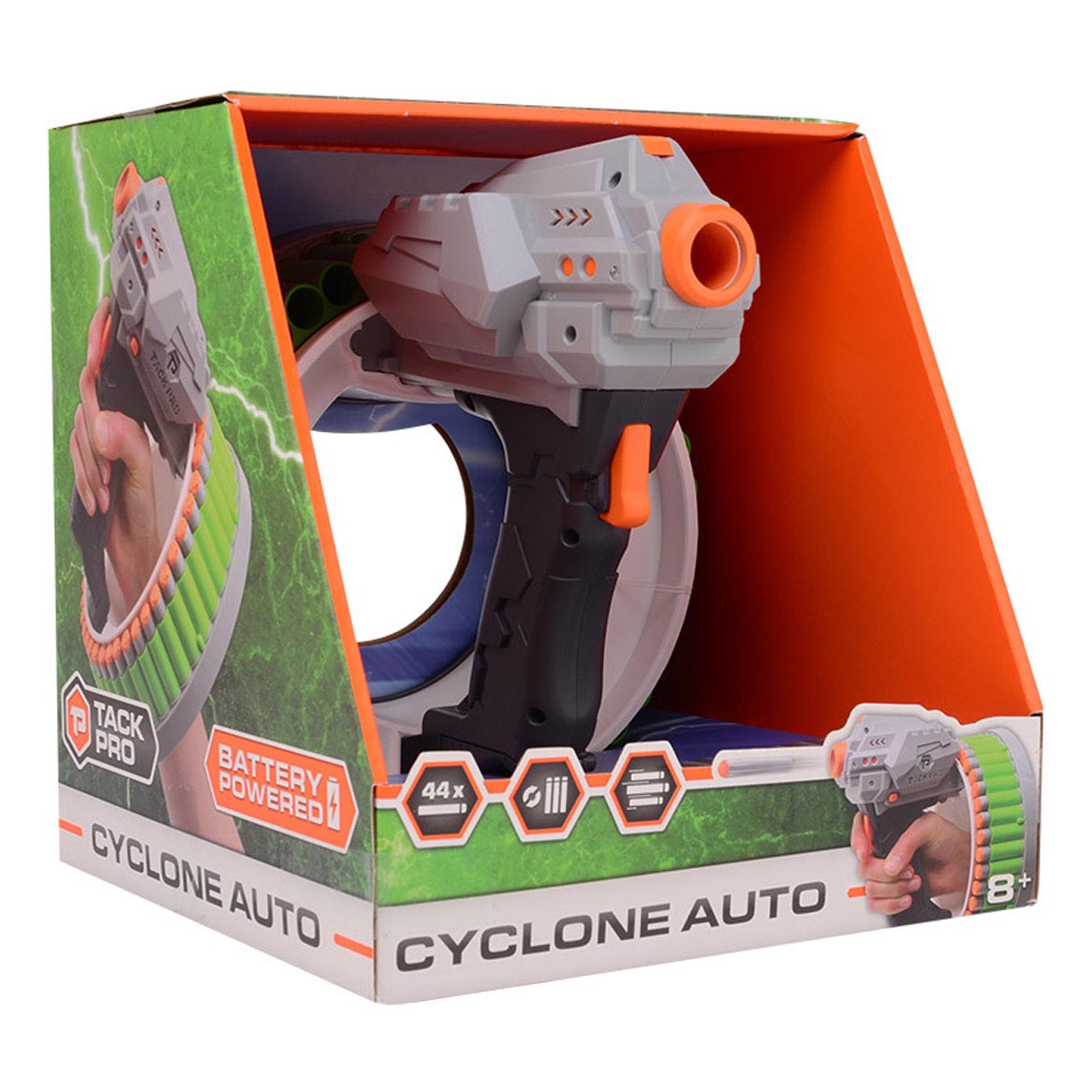 Tack Pro Cyclone med 44 dart