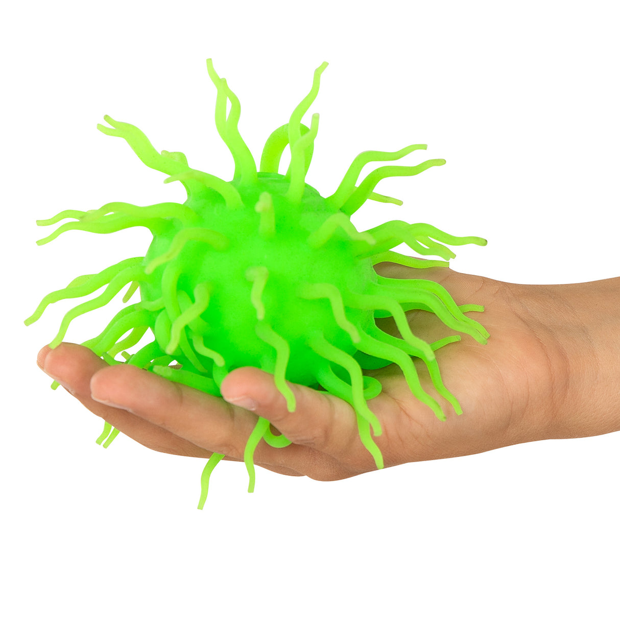 Johntoy Spike Fluffy Ball med lys, Ø 12 cm