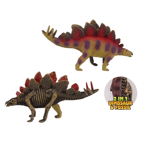 Johntoy dyreverden tosidet dinosaur - stegosaurus