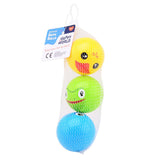 Johntoy happy world animal badelegetøj i net, 3 stk