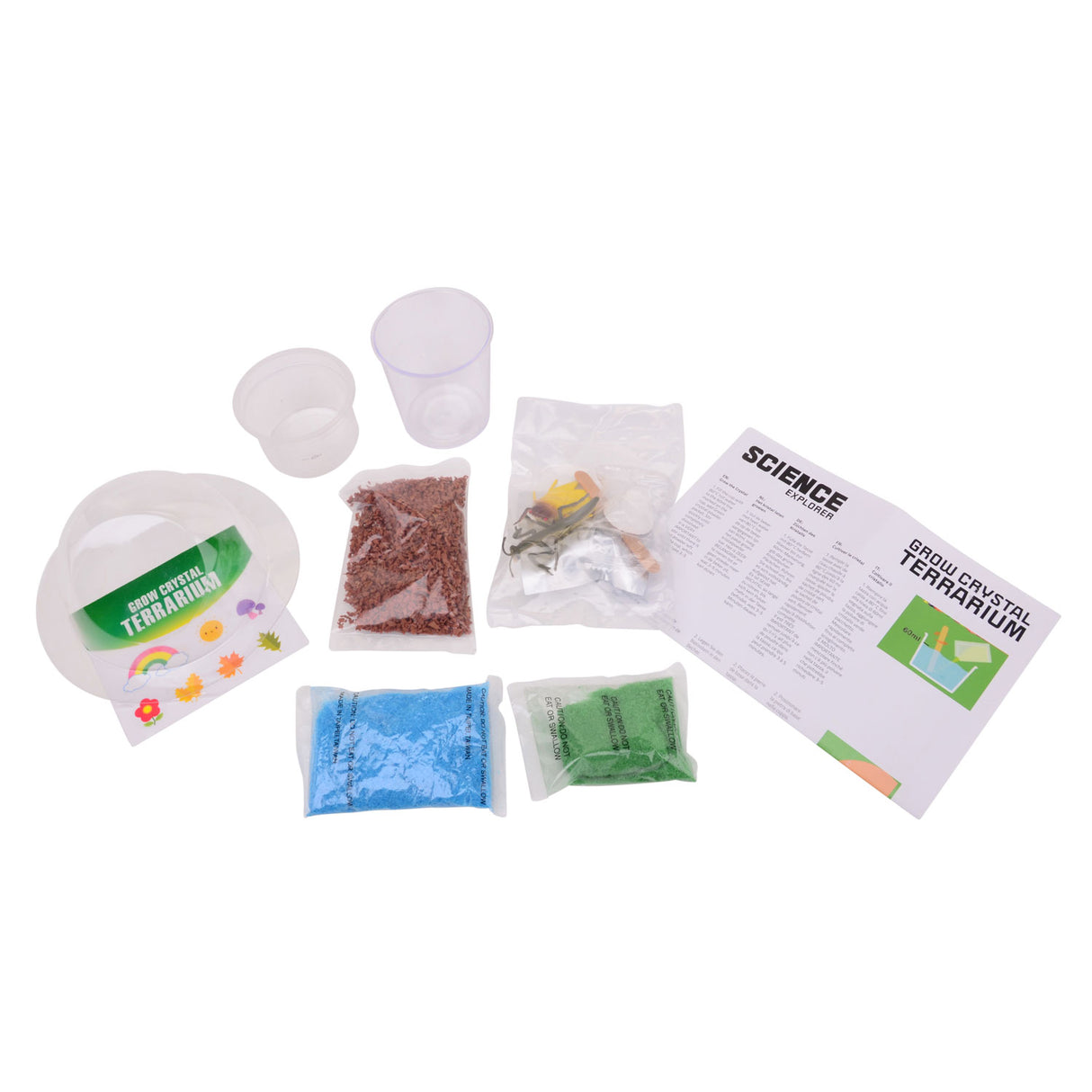 Johntoy science explorer lav dit eget krystalterrarium
