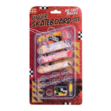 Johntoy finger skateboard sæt, 4 stk.