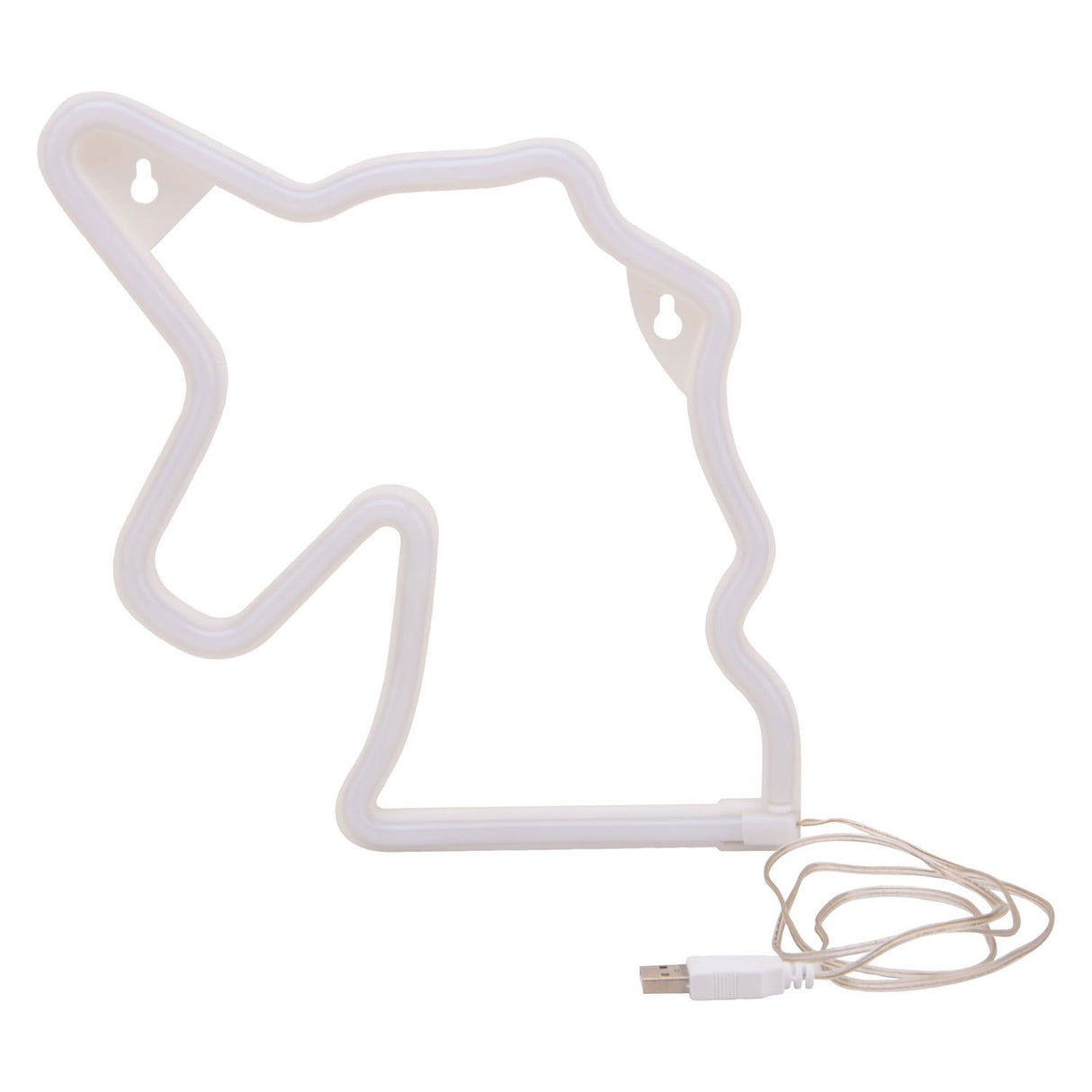Johntoy enhjørning regnbue natlampe 27720.
