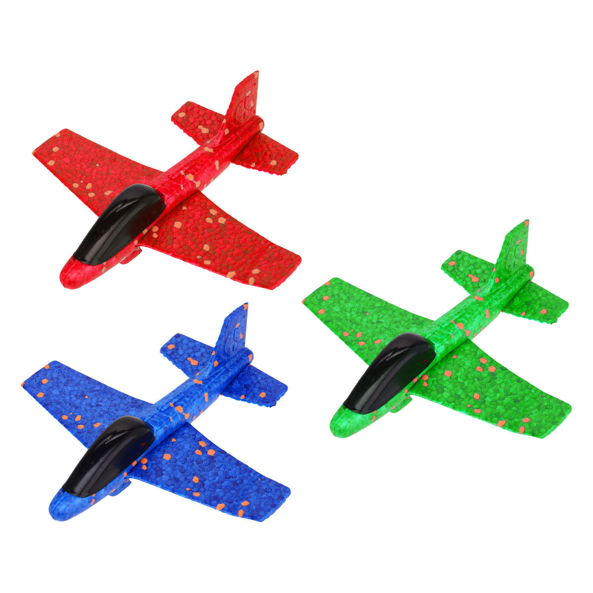 Johntoy john legetøjsskum flyvemaskine 17cm