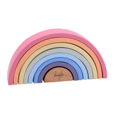JOUECO WOODEN RAINBOW, 8DLG.