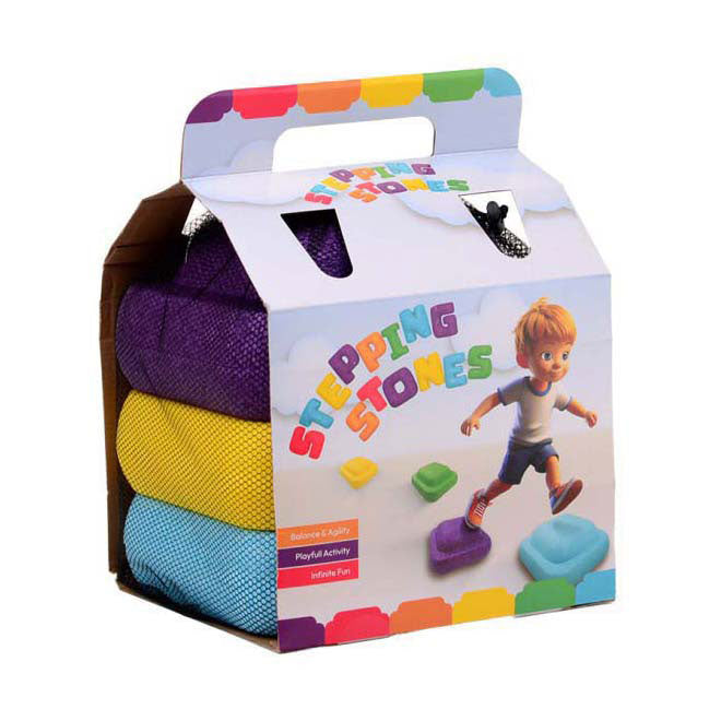 Johntoy step stones skum, sæt med 3