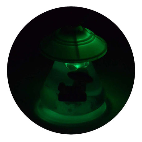 Johntoy ufo slime med lys og glød i mørket rumvæsen