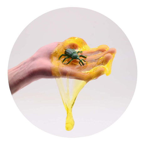 Johntoy slime med insekt - 6cm