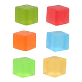 Johntoy anti-stress squeeze terninger, 12 stk.