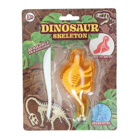 Johntoy udskåret dinoslimskelet