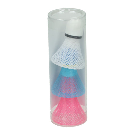 Johntoy badminton ploppers 3 stuks in tube
