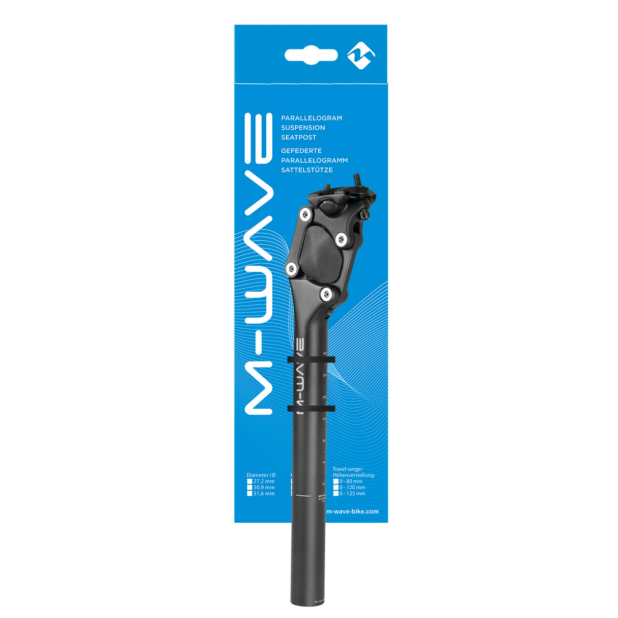 M-wave firefjedret parallelogram sadelpind