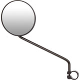 Ergotec Mirror M-55L lang arm 105 mm stål sort sandblæsning