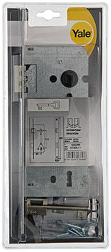 Yale 1019022 - 1 dobbelt indstikslås l r a1353 55mm | 3 stk