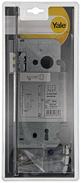 Yale 1019044 - 1 dobbelt indstikslås l r rustfrit stål a1353-27 50mm | 3 stk