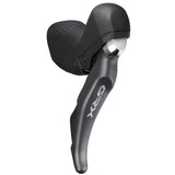 Verleller (til højre) med bremsehåndtag 11 Speed ​​Shimano GRX ST-RX810 til diskbremse