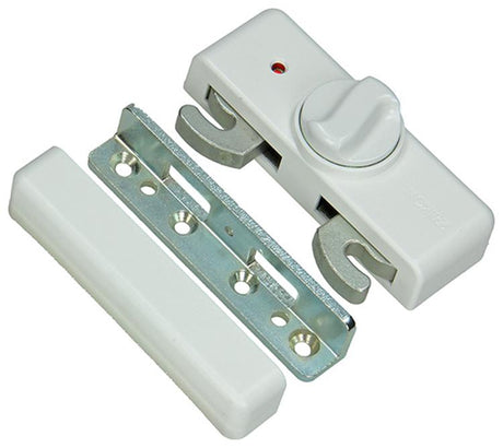 Yale 1019087 - vensteroplegslot, wit | 5 stuks