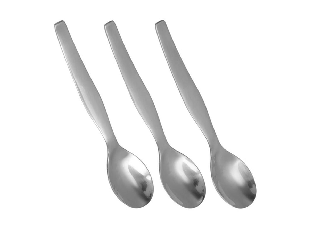 Metaltex æggeskeer metal 12,5 cm sæt med 3 stk