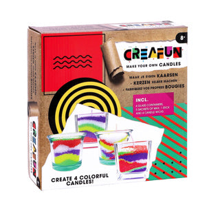 Creafun hobby sæt lav dine egne stearinlys | 2 stk
