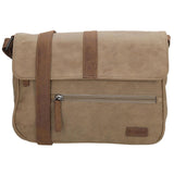 Beagles brunete schoudertas 23x27x7cm taupe