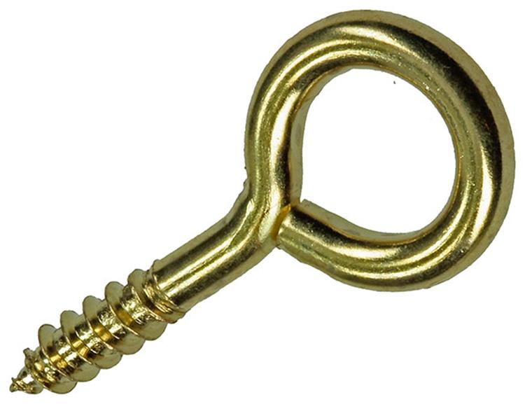 Mack 1019694 - skrueøje messing 3 stk 3,5 x 20mm | 10 stk