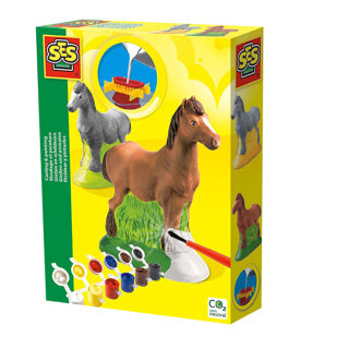 Støbning seks figurer, hest