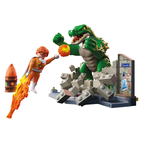 Playmobil-heltekamp mod kæmpeøglen - 71831