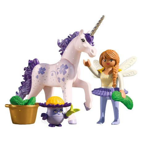 Playmobil 71843 samleobjekt enhjørning heldig drage med fe | 2 stk