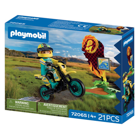 Playmobil biler terrængående motorcykel - 72065