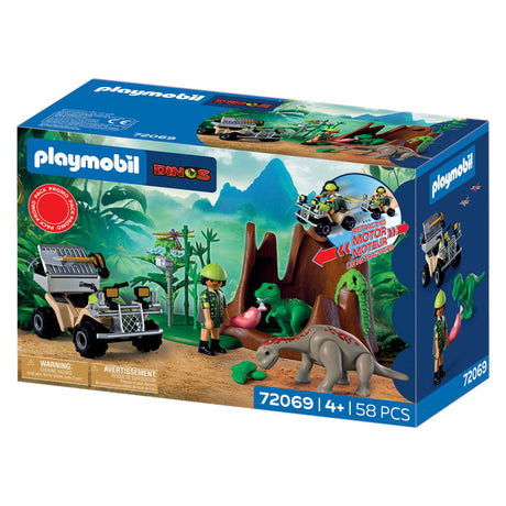 Playmobil dinos dino shelter - 72069