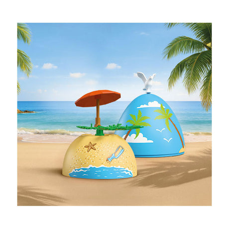 Playmobil speel-ei strandvakantie strand speelgoed verrassingsei 72101.