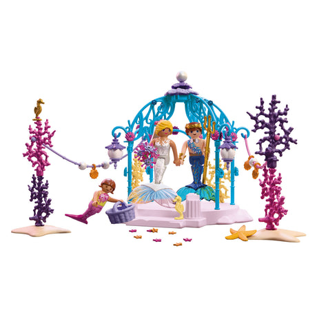 Playmobil fantasy magic undervands bryllup legesæt - magisk havfrue legetøj.