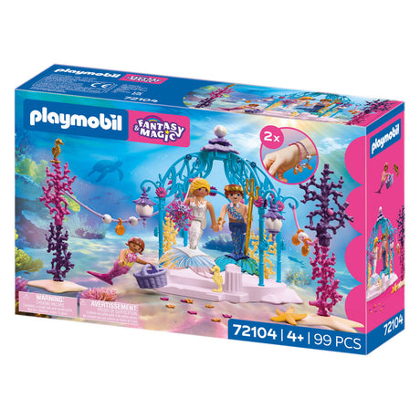 Playmobil fantasy magic undervands bryllup legesæt - magisk havfrue legetøj.