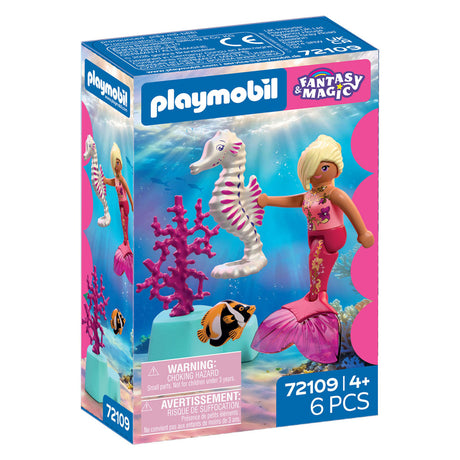 Playmobil fantasy magisk havfrue med søhest - 72109