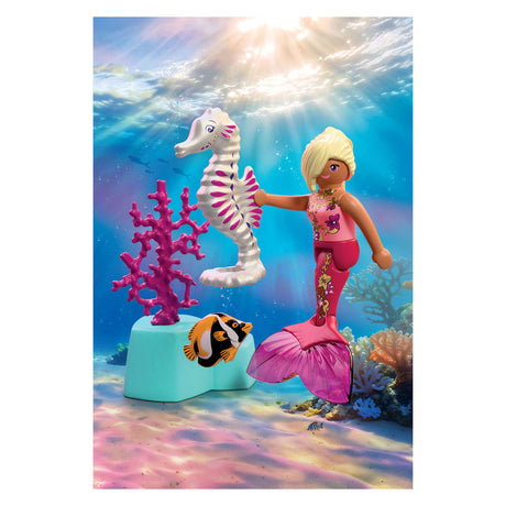 Playmobil fantasy magisk havfrue med søhest - 72109