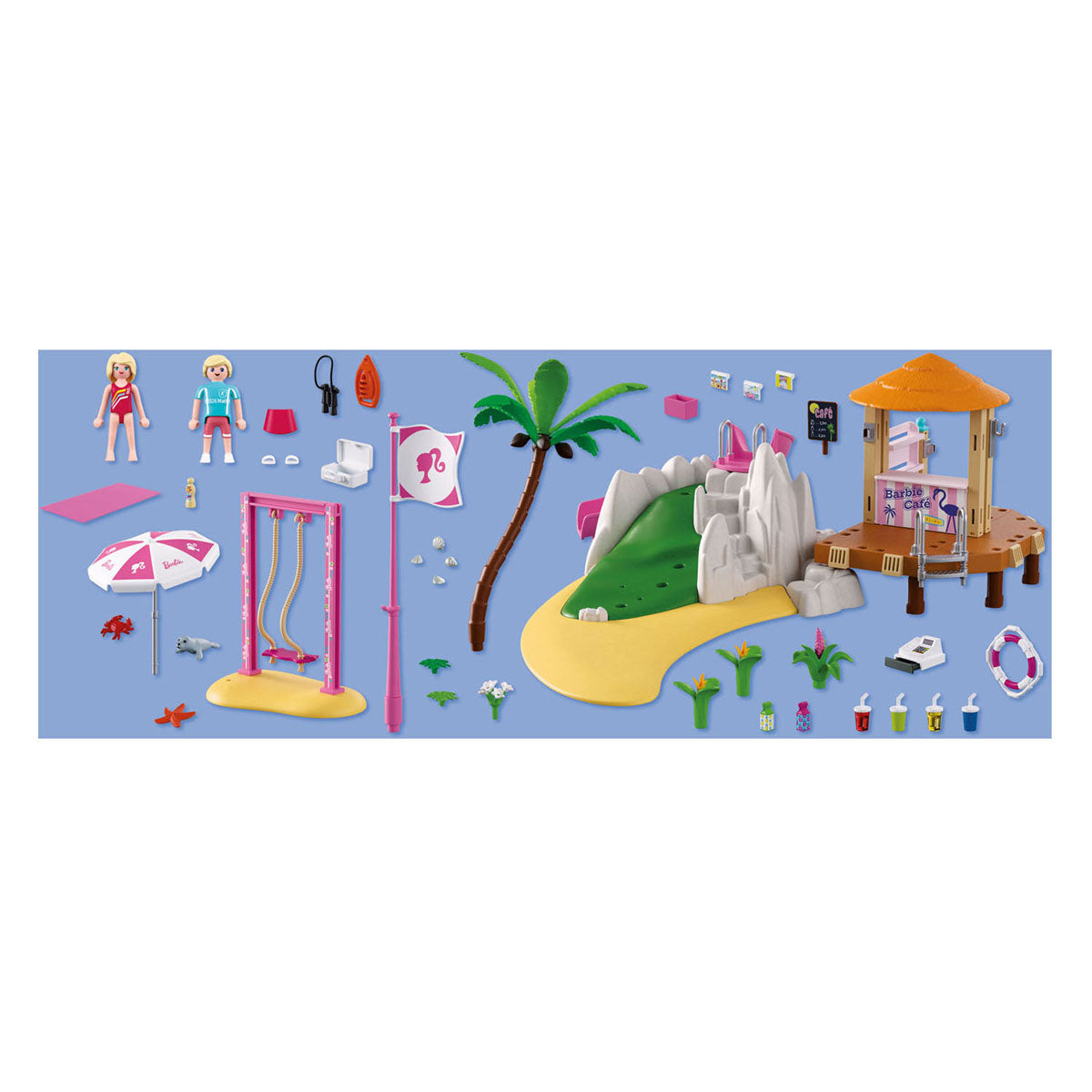 Playmobil barbie strandcafé - 72121